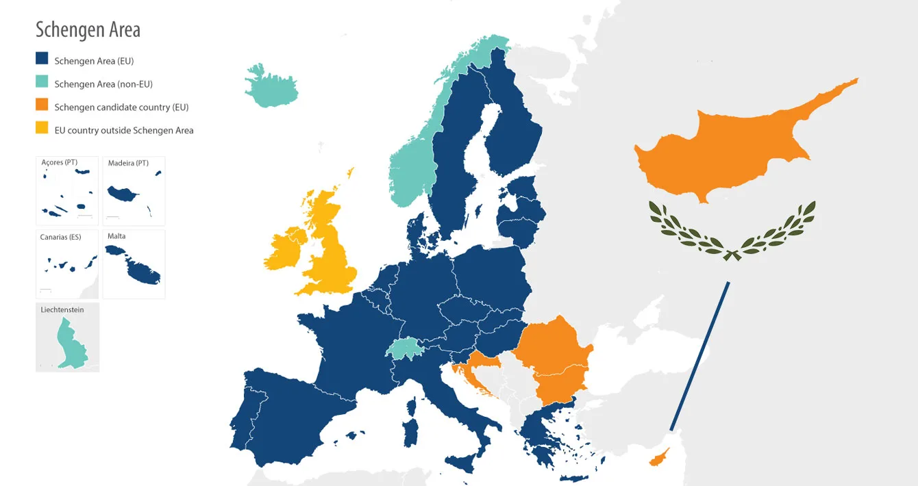 Dao sip se tro thanh thanh vien thu 30 cua khoi schengen 1554 1 - Đảo Síp sẽ trở thành thành viên thứ 30 của khối Schengen