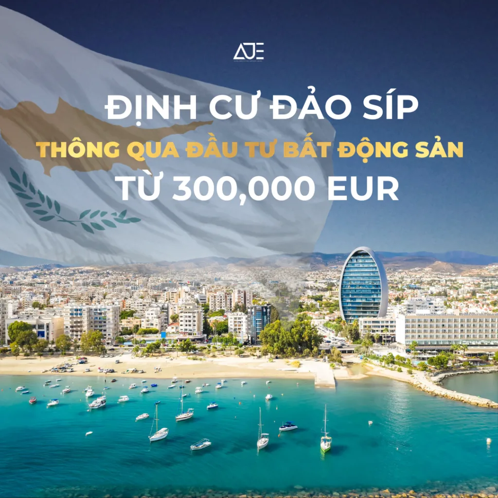 Chương trình định cư đảo Síp thông qua đầu tư bất động sản từ 300,000 EUR