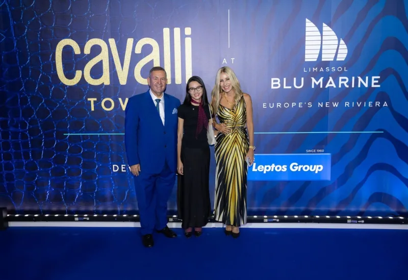 AT Express gặp gỡ chủ tịch tập đoạn Leptos trong lễ mở bán tòa Cavalli Tower