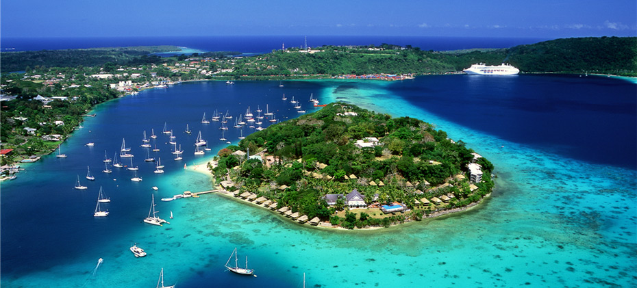 Quốc đảo Vanuatu chụp từ trên cao nhập tịch Vanuatu